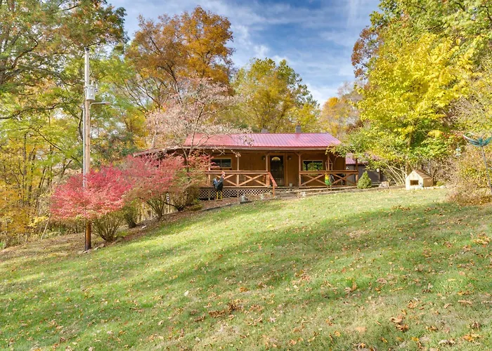 French Lick Getaway W/ Deck, Grill & Fire Pit!